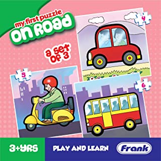 Frank 10204 Play And Learn First Puzzle Transport