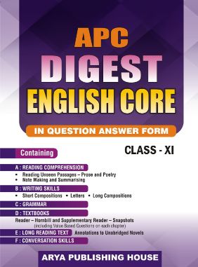APC APC Digest English Core Class XI