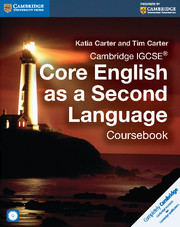 Cambridge IGCSE Core English as a Second Language Coursebook with Audio CD