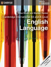 Cambridge International AS & A Level English Language Coursebook