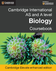 Cambridge International AS & A Level Biology Cambridge Elevate enhanced edition (2Yr)