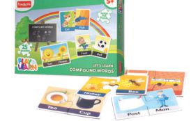 Funskool Games 9421800 LETS LEARN COMPOUND WORDS