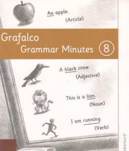 GRAFALCO N1218 GRAMMAR MINUTES Class VIII