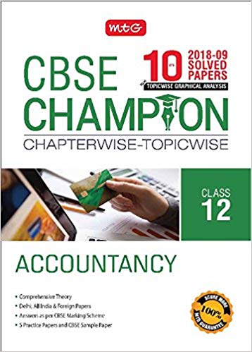 MTG CBSE Champion Chapterwise & Topicwise Accountancy