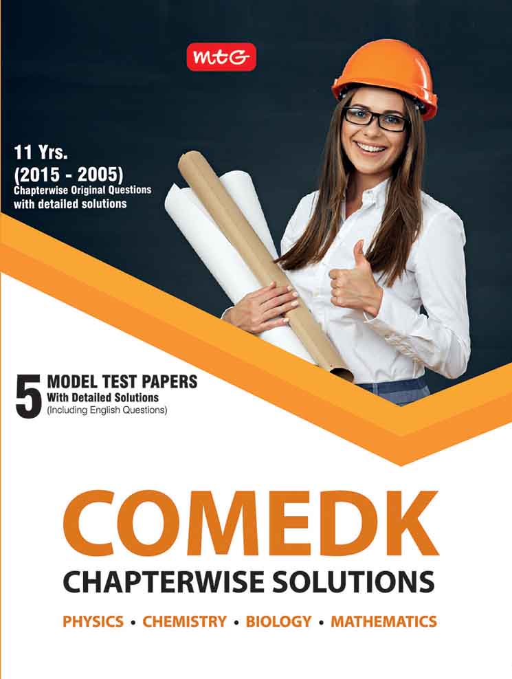 MTG Comedk Chapterwise Solutions (5 Model Test Papers