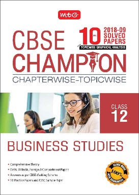 MTG CBSE Champion Chapterwise & Topicwise Business Studies