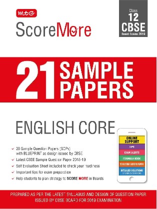 MTG Scoremore 21 Sample Papers English Core