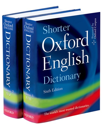 Oxford Shorter Oxford English Dictionary