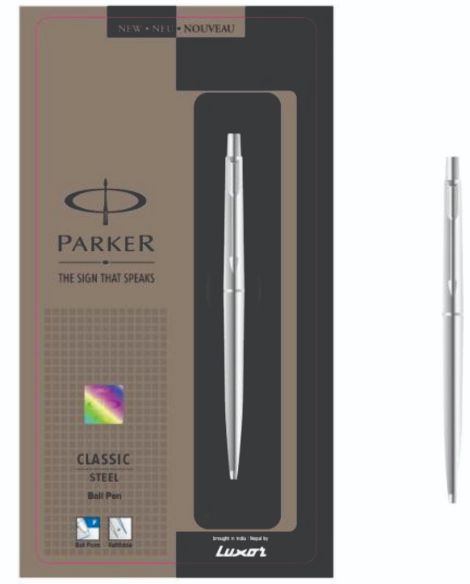 Parker Classic Stainless Steel Ball Pen CT