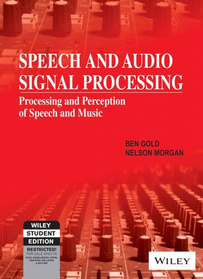 Wileys Speech and Audio Signal Processing: Processing and Perception of Speech and Music | IM