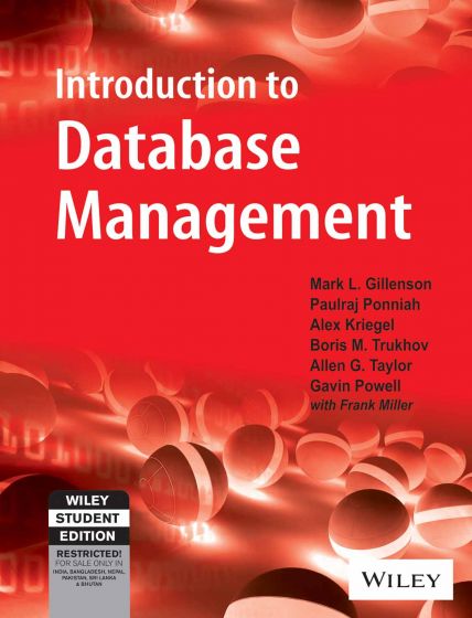 Wileys Introduction to Database Management | IM