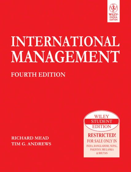 Wileys International Management, 4ed | IM