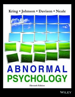 Wileys Abnormal Psychology, 11ed | IM