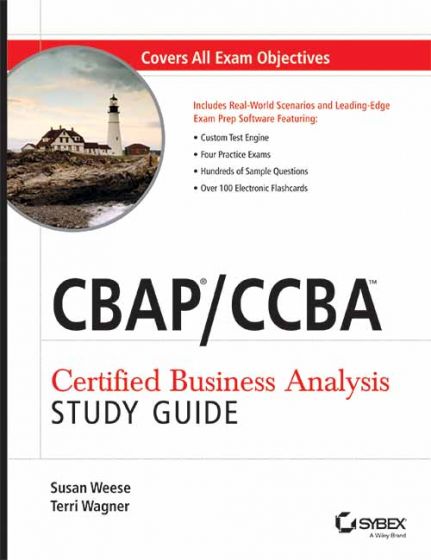 Wileys CBAP / CCBA Certified Business Analysis Study Guide, w/cd