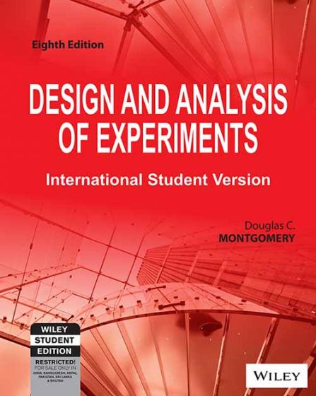 Wileys Design and Analysis of Experiments, 8ed, ISV | IM