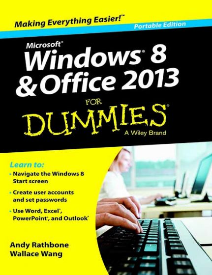 Wileys Windows 8 & Office 2013 for Dummies, Portable ed + 2 dvd Bundle, w/cd