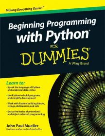 Wileys Beginning Programming with Python for Dummies