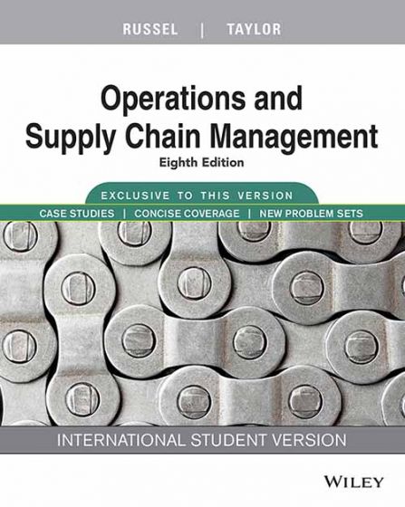 Wileys Operations and Supply Chain Management, 8ed, ISV | IM | BS | e