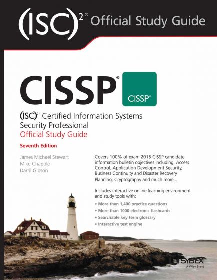 Wileys CISSP (ISC)2 Certified Information Systems Security Professional Official Study Guide, 7ed | IM | BS