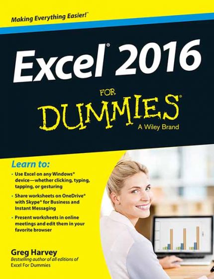 Wileys Excel 2016 for Dummies