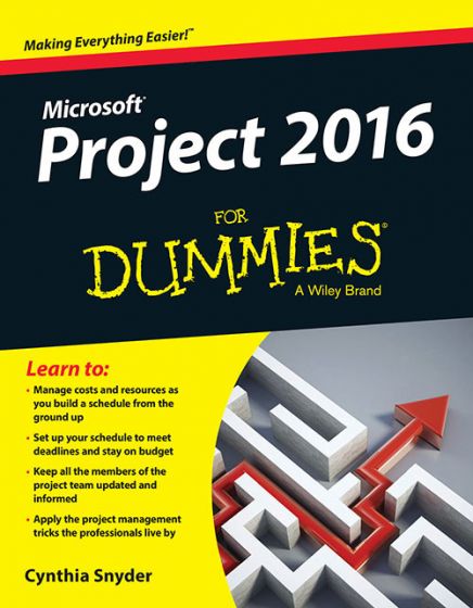 Wileys Microsoft Project 2016 For Dummies