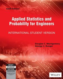 Wileys Applied Statistics and Probability for Engineers, 6ed, ISV | IM