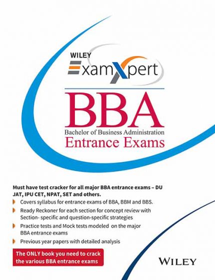 Wileys ExamXpert BBA (Bachelor of Business Administration) Entrance Exams