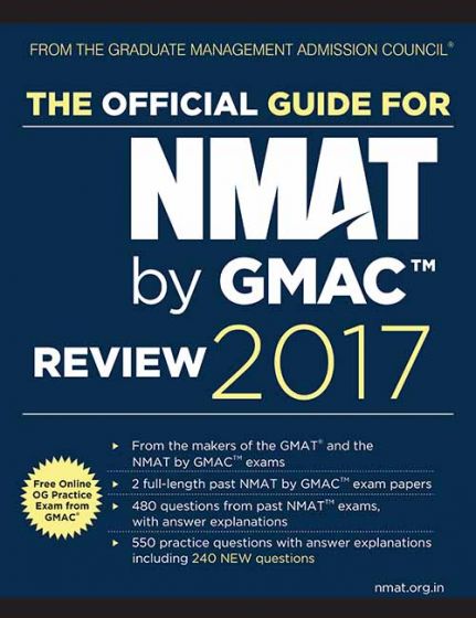 Wileys The Official Guide for NMAT by GMAC Review 2017 | BS