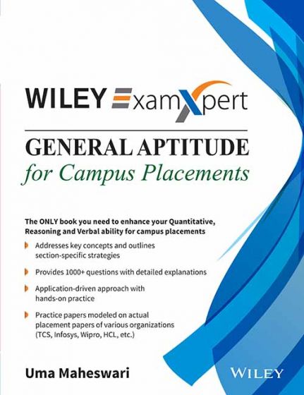 Wileys ExamXpert General Aptitude for Campus Placements