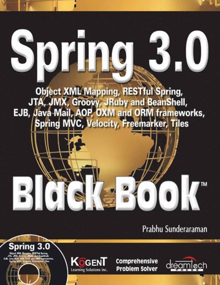 Wileys Spring 3.0 Black Book, w/cd