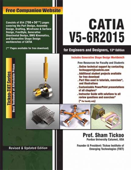 Wileys CATIA V5-6R2015 for Engineers and Designers, 13ed