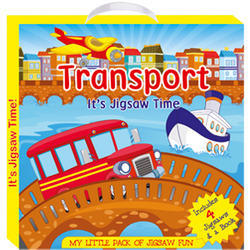 Art Factory little box of Jigsaw Fun Transport Its jigsaw Time 