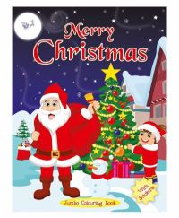 Art Factory merry christmas jumbo colouring book