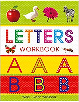 Art Factory Wipe Clean letters workbook