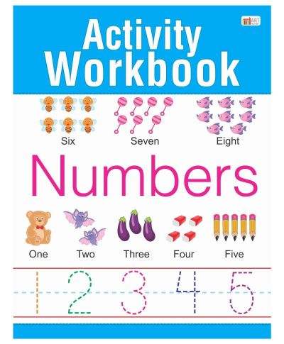 Art Factory Wipe Clean Numbers workbook