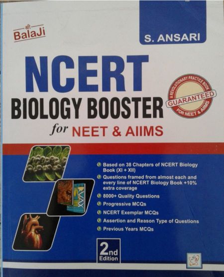 Balaji NCERT Biology Booster for NEET/AIIMS by S.ANSARI 