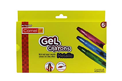 Camel 9307297 Gel Crayons Metallic