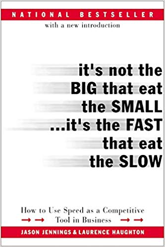 Harper ITS NOT THE BIG THAT EAT THE SMALL... ITS THE FAST THAT EAT THE SLOW