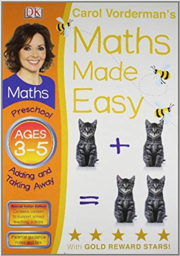 DORKING KINDERSLEY MATHS MADE EASY PRESCHOOL AGES 3-5 ADDING AND TAKING AWAY