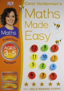 DORKING KINDERSLEY MATHS MADE EASY PRESCHOOL AGES 3-5 NUMBERS