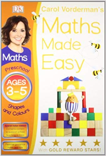 DORKING KINDERSLEY MATHS MADE EASY PRESCHOOL AGES 3-5 SHAPES AND COLOURS