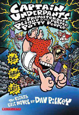 SCHOLASTIC CAPTAIN UNDERPANTS: THE PREPOSTEROUS PLIGHT OF THE PURPLE