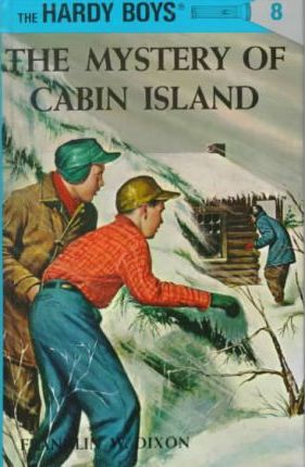 PENGUIN THE HARDY BOYS THE MYSTER OF CABIN ISLAND # 8