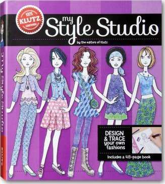 SCHOLASTIC KLUTZ: MY STYLE STUDIO: DESIGN AND TRACE YOUR OWN FASHIONS