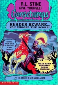 SCHOLASTIC GOOSEBUMPS 9 THE KN IGHT IN SCREAMING ARMOR