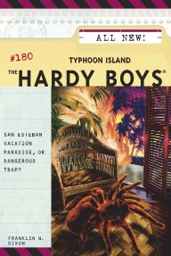 ALADDIN PAPERBACKS THE HARDY BOYS TYPHOON ISLAND NO 180