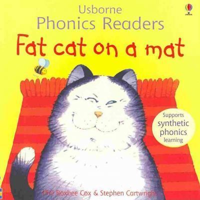 USBORNE FAT CAT ON A MAT - USBORNE PHONICS