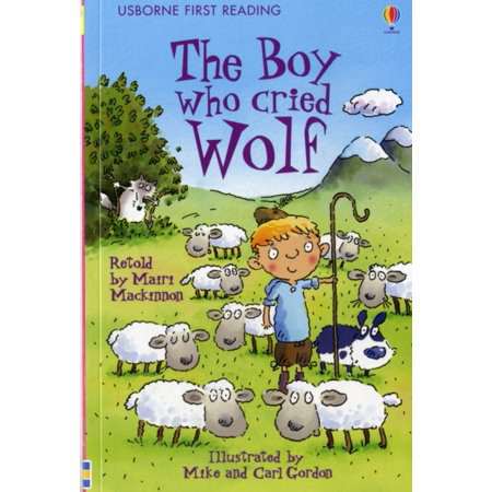 USBORNE USBORNE YOUNG READING THE BOY WHO CRIED WOLF