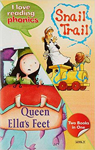 Hachette I LOVE READING PHONICS SNAIL TRAIL QUEEN ELLAS FEET