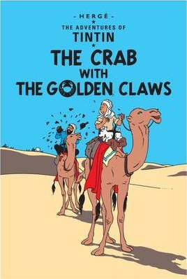 EGMONT CHILDRENS BOOKS ADVENTURES OF TINTIN CRAB WITH THE GOLDEN CLAWS